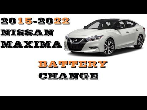 How to Replace the 12V Battery on a 2018 Nissan Maxima (Group 35)