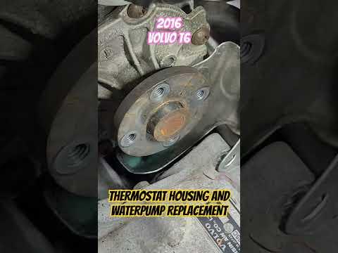 How to Replace the Water Pump on a 2016 Volvo S60 2.0L Turbo