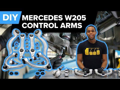 How to Replace the Front Upper Ball Joint (Upper Control Arm) on a 2016 Mercedes-Benz GLC300