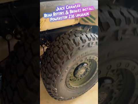 Jeep Gladiator | PowerStop Z36 Rear Brakes & Rotors Install (DIY)
