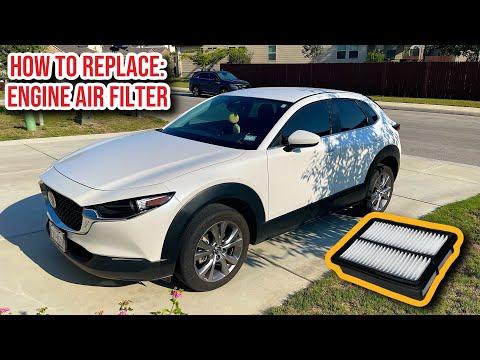 How to Replace the Engine Air Filter on a 2020 Mazda CX-30