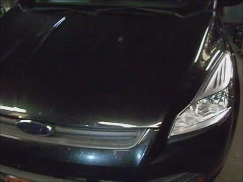 Ford Escape 2015 2 wheel-drive rear brake pads replace