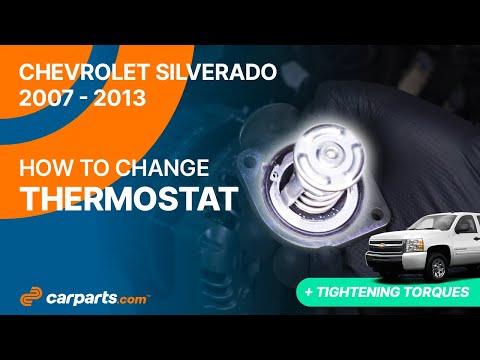 How to Replace the Thermostat on a 2012 Chevrolet Silverado 1500
