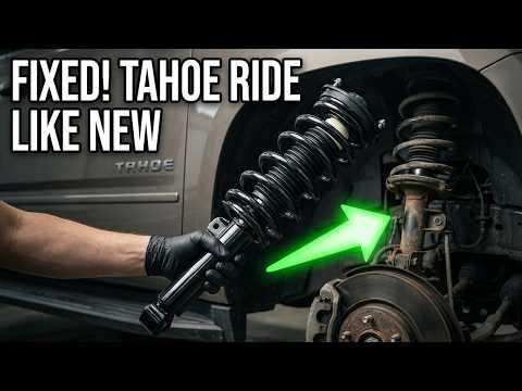 How to Replace Front Strut Assemblies on a 2015-2020 Chevrolet Tahoe (Trim: LT)