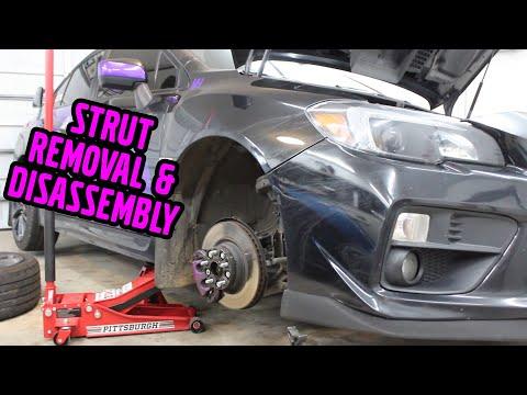 How to Replace Front & Rear Struts (Shock Absorbers) on a 2018 Subaru WRX