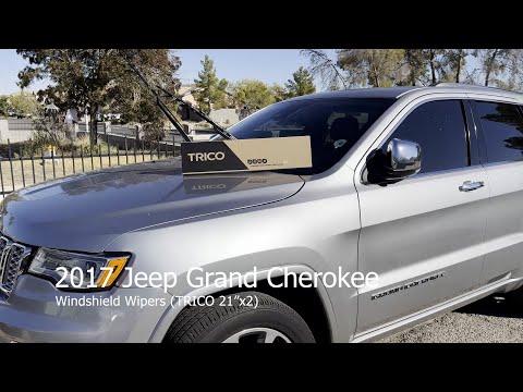 2017 Jeep Grand Cherokee Windshield Wiper Replacement (FRONT).