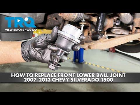 How to Replace Front Ball Joints on a 2012 Chevrolet Silverado 1500