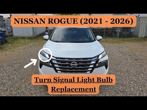 Nissan Rogue - FRONT TURN SIGNAL LIGHT BULB REPLACEMENT / REMOVAL (2021 - 2026)