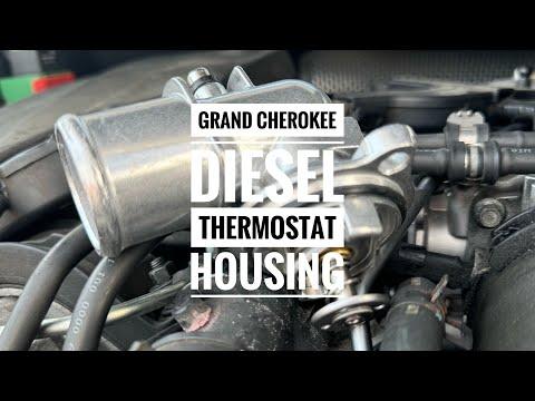 Jeep Grand Cherokee Eco Diesel Metal Thermostat Housing Replacement - Jeep Ram Eco Diesel