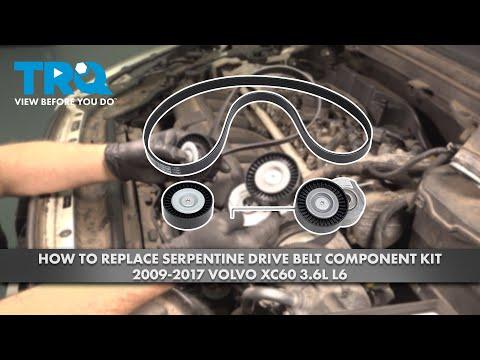 How to Replace the Serpentine Belt on a 2016 Volvo XC60