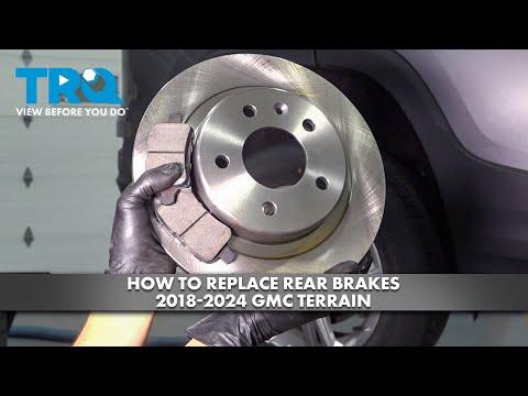 How to Replace Rear Brakes 2018-2024 GMC Terrain
