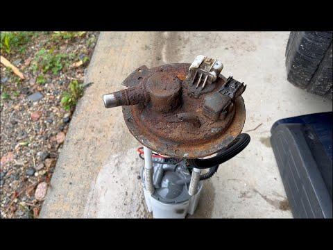 Changing A Fuel Pump. 2012 GMC Sierra