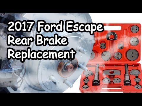 How to Replace Rear Brake Pads on a 2017-2019 Ford Escape