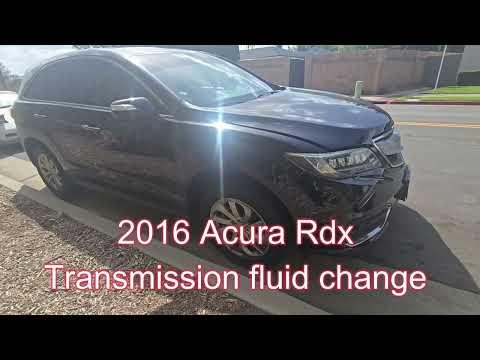 How to Change Transmission Fluid (Drain & Refill) on a 2016 Acura RDX
