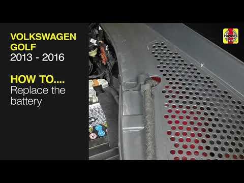 How to Replace the Battery on a 2016 Volkswagen Golf