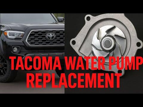 How to Replace the Water Pump on a 1995-2023 Toyota Tacoma (Engine: Inline 4 2.7L)