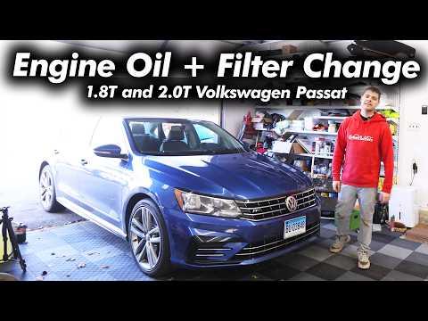 How to Change Engine Oil & Oil Filter on a 2018 Volkswagen Passat (DIY Guide)