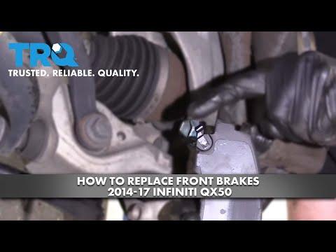 How to Replace Front Brake Pads on a 2016 INFINITI QX50 (DIY Guide)