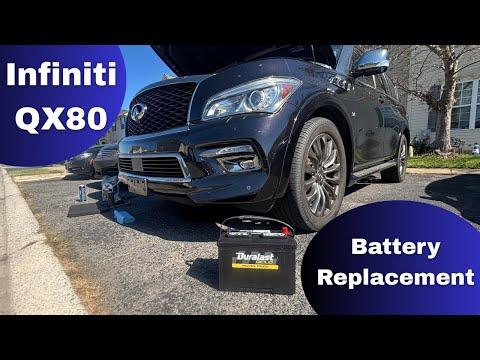 2011-2024 Infiniti QX80 Battery Replacement