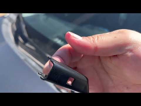 How to Replace Front Windshield Wiper Blades on a 2020 Subaru Forester