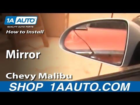 How to Replace Mirror 04-08 Chevy Malibu