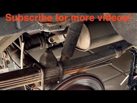 How to Replace Shock Absorbers on a 2015-2022 Chevrolet Colorado (Trim: LT)