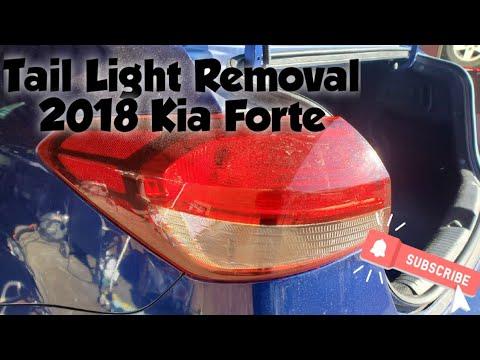 How to: Remove Driver Rear Tail Light 2018 Kia Forte