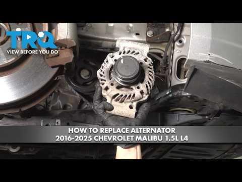 How to Replace the Alternator on a 2016-2020 Chevrolet Malibu 1.5L Turbo (Trim: LS | Engine: Inline 4 1.5L)