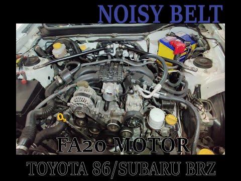 How to Replace the Serpentine Belt on a 2018 Toyota 86 (Accessory Drive Belt)
