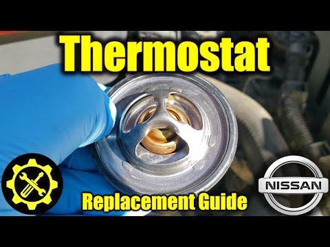 2002 - 2018 Nissan Altima 2.5 Liter (QR25DE) Thermostat Replacement - Full Walkthrough!