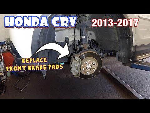 How to Replace Front Brake Pads on a 2013 Honda CR-V