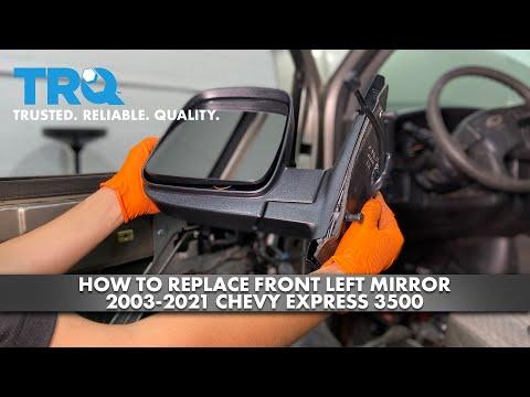 How to Replace Side View Mirrors on a 2016 Chevrolet Express 3500
