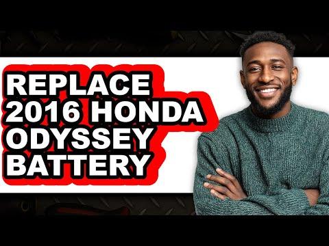How to Replace a 2016 Honda Odyssey Battery (Updated)