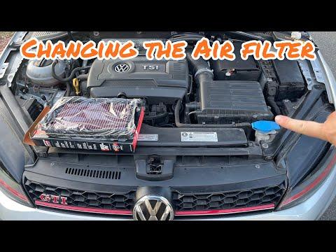 2016 Volkswagen GTI, MK7 GTI Changing the Air Filter