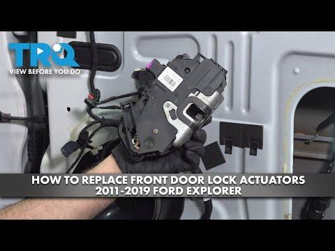 How to Replace the Front Door Lock Actuator on a 2017 Ford Explorer