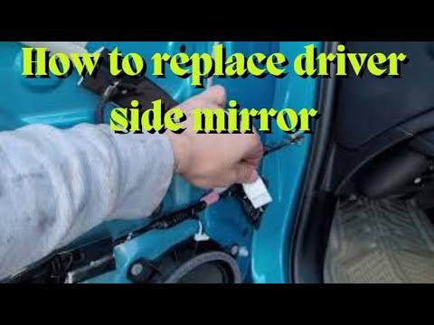 2017-2021 Toyota Prius how to replace driver side mirror