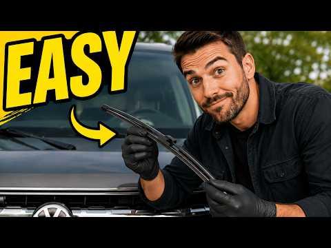 DIY 2018 Volkswagen atlas wiper blade replacement front