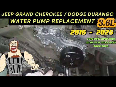 How to Replace the Water Pump on a 2022 Jeep Grand Cherokee WK 3.6L
