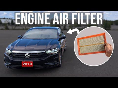 How to Replace the Engine Air Filter on a 2019 Volkswagen Jetta