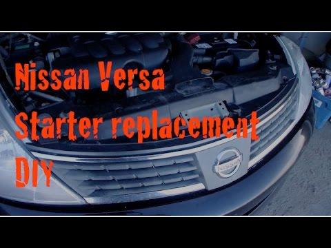 How to Replace the Starter Motor on a 2016 Nissan Versa