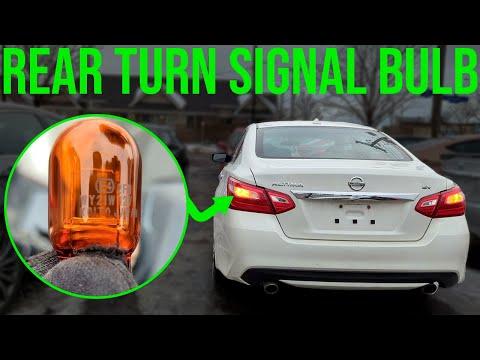How to Replace Rear Turn Signal Bulb - Nissan Altima (2013-2018)