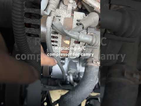 How to Replace the A/C Compressor on a 2018-2024 Toyota Camry 2.5L (Trim: XSE | Engine: Inline 4 2.5L)