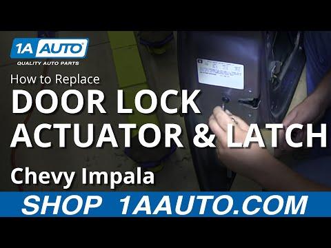 How to Replace the Rear Door Lock Actuator on a 2007 Chevrolet Impala