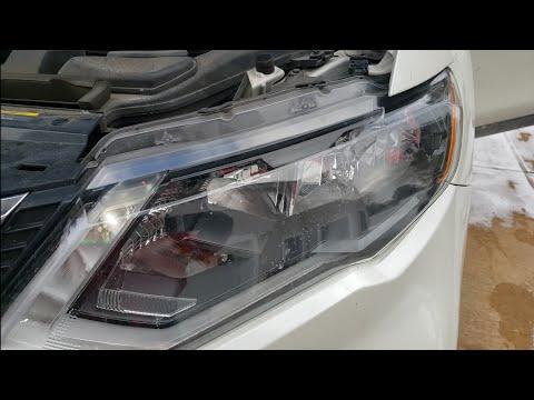 Nissan Roque SV Headlight Bulb Change Replacement  DIY 2020 and Others Similar