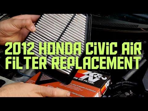 2012 Civic air filter replacement
