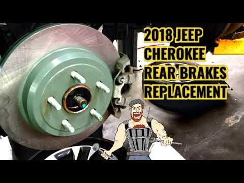 How to Replace Rear Brake Pads and Rotors on a 2018 Jeep Cherokee (EPB Service Mode)