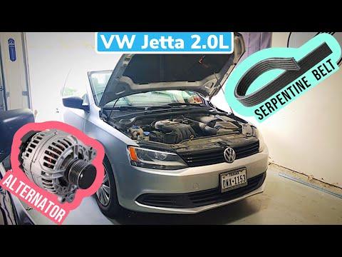 How to Replace the Serpentine Belt on a 2016 Volkswagen Jetta