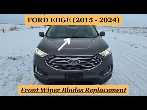 Ford Edge - HOW TO REPLACE / CHANGE FRONT WIPER BLADES (2015 - 2024)