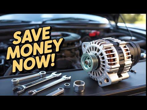 DIY 2018 Chevy Impala Premier Alternator REPLACEMENT in 30 Minutes
