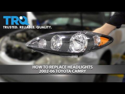 How to Replace Headlight Bulbs on a 2006 Toyota Camry (Low Beam H11 & High Beam 9005)